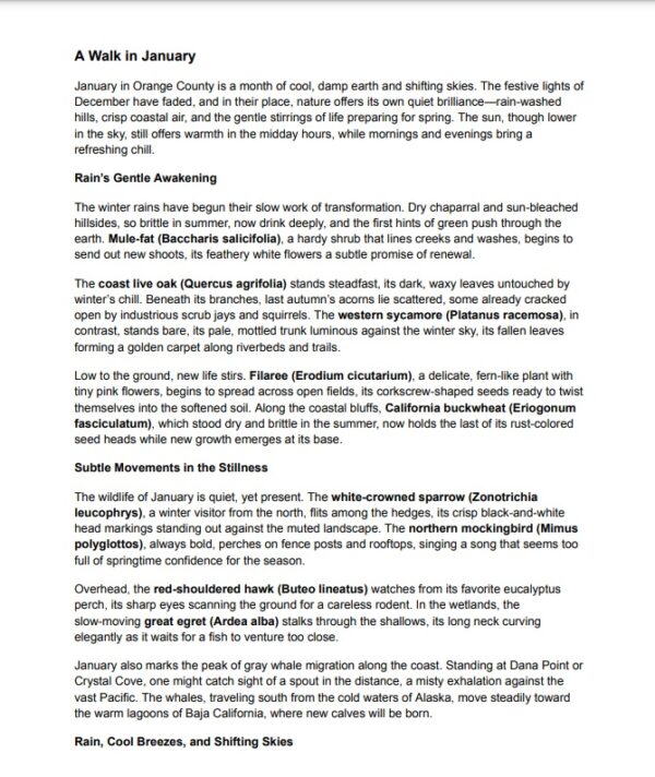 The Changing Year - Southern California (Ebook) - Image 5